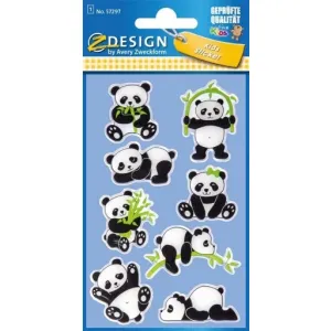 Naklejki Avery Panda
